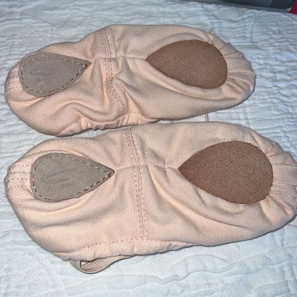 Capezio Pro Canvas Pink Ballet Slippers Shoes Youth 6 M New w Box - Picture 9 of 9